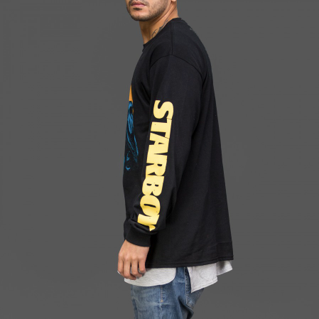 STARBOY_ The Weekend Designer Black T-Shirt with upto 50% off